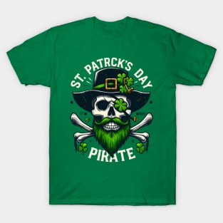 St. Patrick’s Pirate Skull T-Shirt